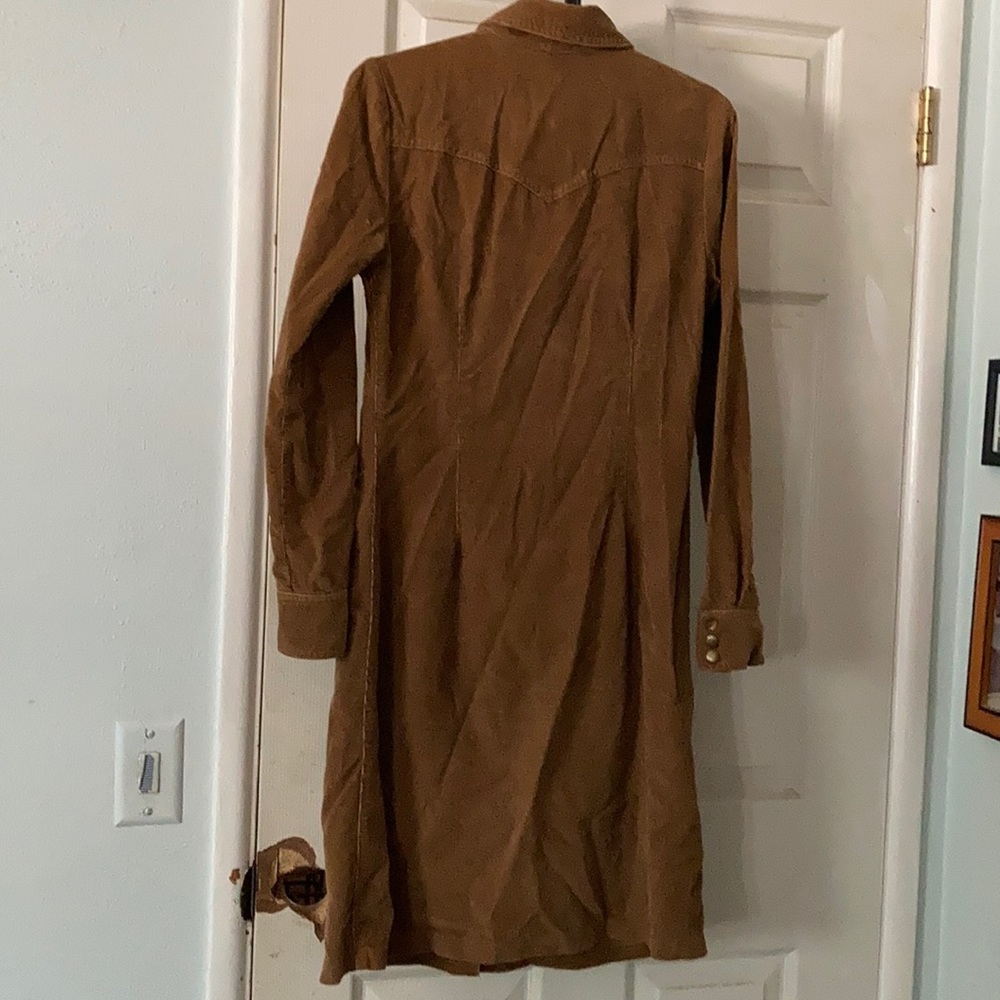 Moda International Midi Length Western Cord Dress - Picture 5 of 5